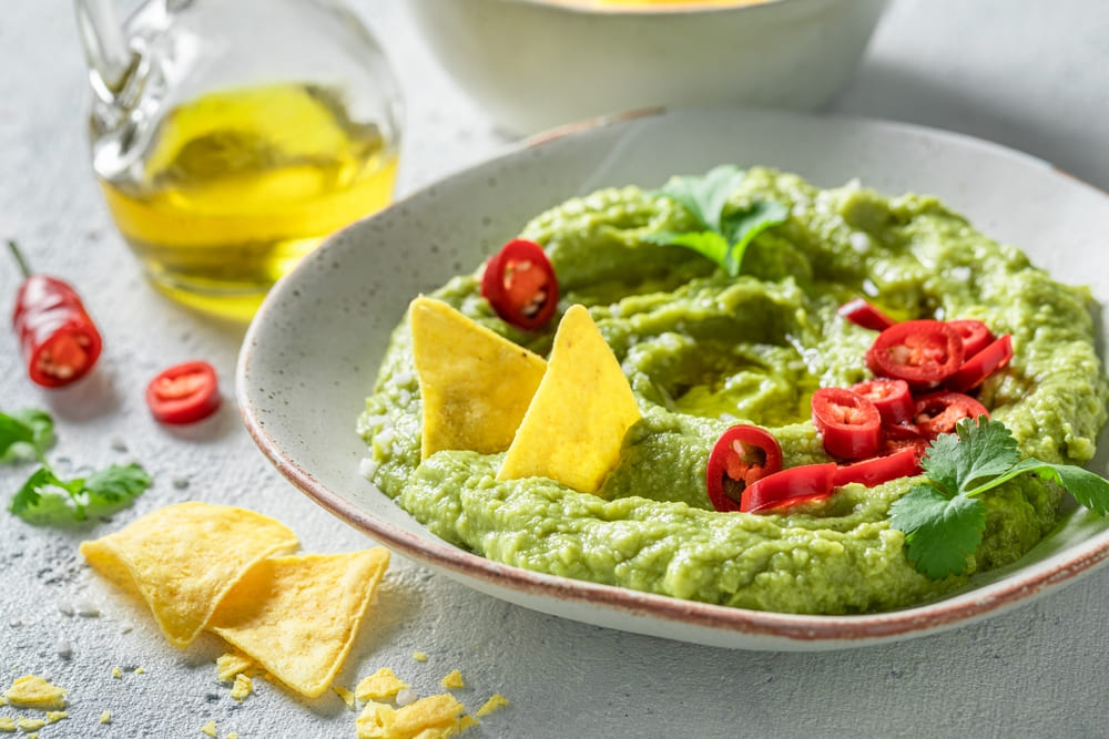 Guacamole cu coriandru